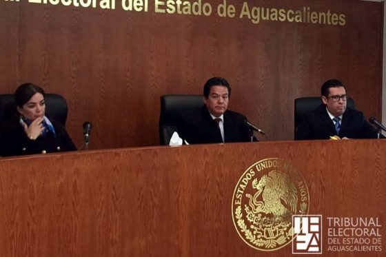 TRIBUNAL ELECTORAL DEL ESTADO DE AGUASCALIENTES ELIGE MAGISTRADO PRESIDENTE